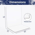 thumbnail image 3 of Divisores de armario de acrílico Divisores de ropa para gabinetes de cocina/organizador de dormitorio, 3 of 8