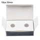 thumbnail image 2 of New 17.5-40mm Cardboard Coin Holder Coin Collection Cardboard New Foldable Square Cardboard Case Coin Capsules Cover Storage Box, 2 of 8