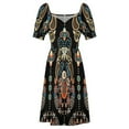 thumbnail image 6 of Exquisite Seamless Paisley Pattern Dress dresses korean style dresses for woman, 6 of 7