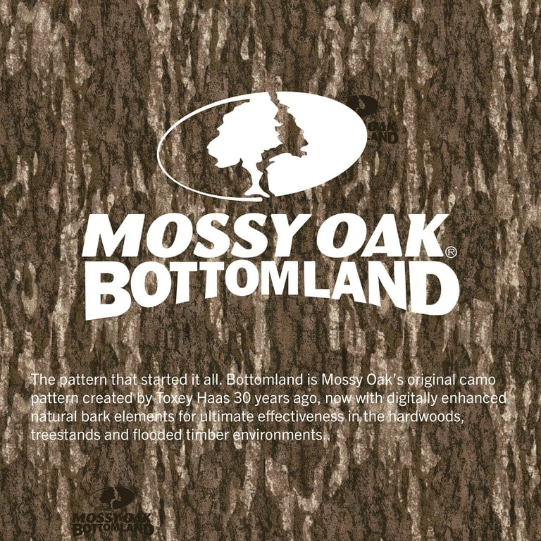 Mossy Oak Men's Bottomlands Stretch Belt Brown Tab Size S/M, Size: Small/Medium