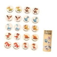 thumbnail image 2 of MERIGLARE Kids Memory Game, Matching Toys, Development Early Learning, with 20 Wood Cards, Educational Toys for Birthday,Travel Age 3-6 Dinosaur Pattern, 2 of 9