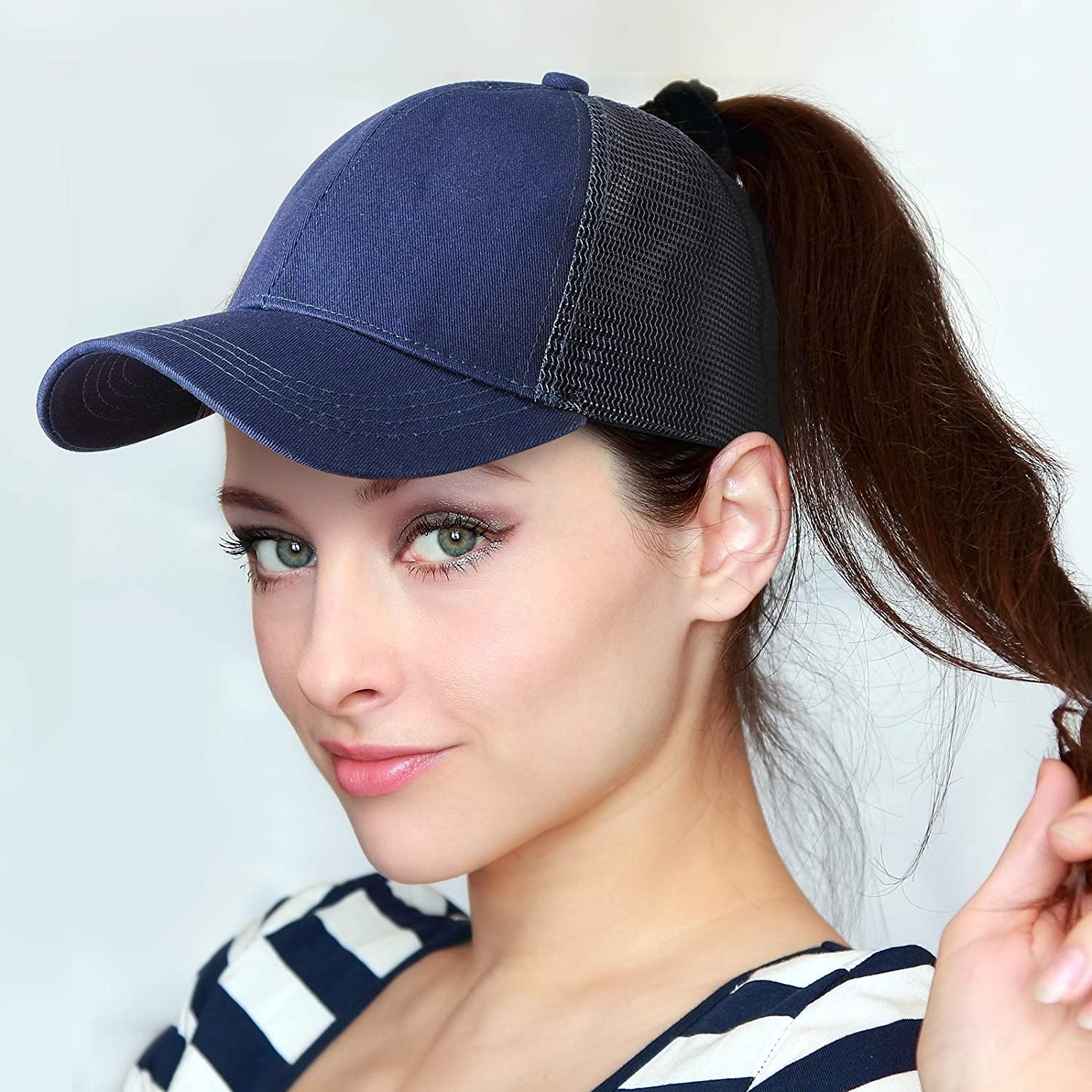 4 Pieces High Messy Bun Ponycap 