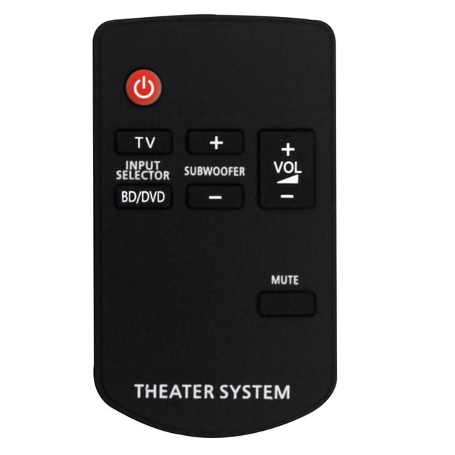 N2QAYC000043 Reemplazar el control remoto para el teatro Panasonic
