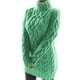 thumbnail image 5 of Suéter de otoño e invierno europeo y americano, suéter de mujer con solapa engrosada, manga larga, vestido retro de línea gruesa, ropa de mujer, 5 of 6