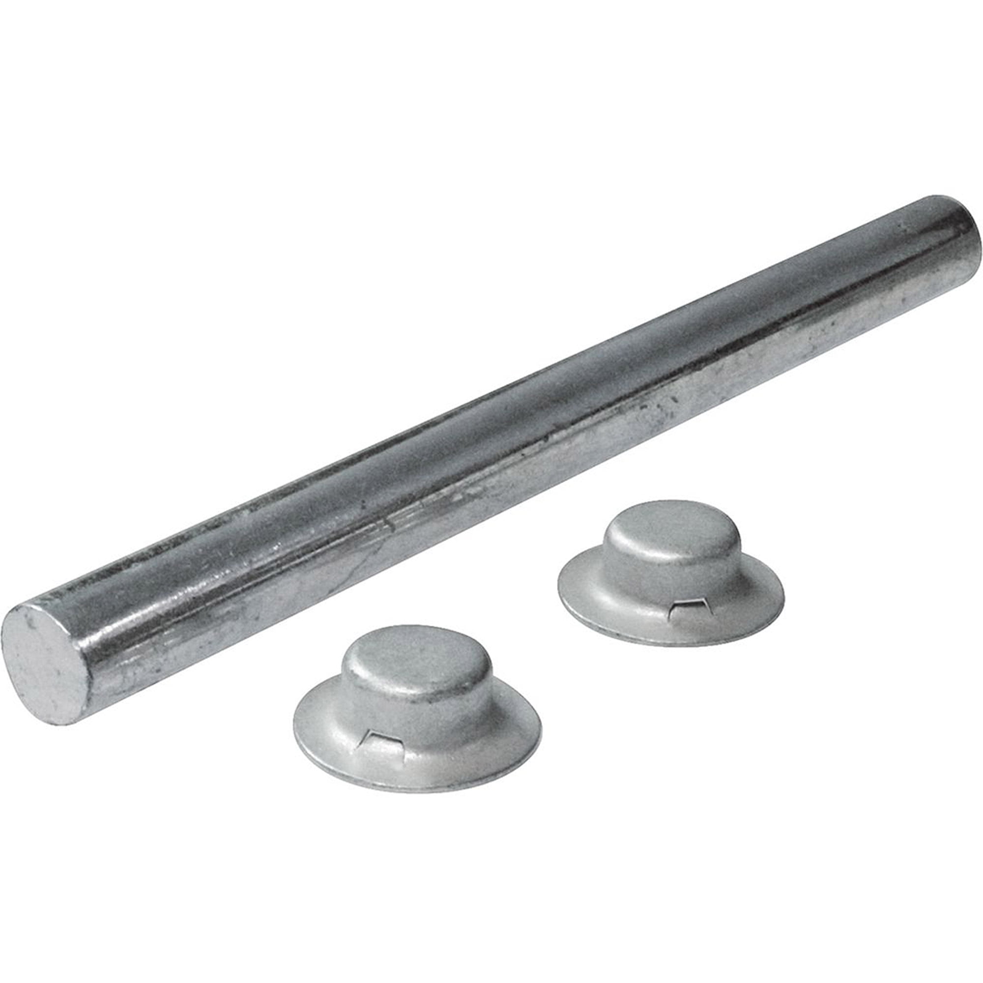 Fits 8 Roller SeaSense Zinc Plated Roller Shafts With Pal Nuts 5/8 x 9 1/4 