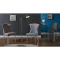 thumbnail image 2 of Armen Living Jade Modern And Contemporary Dining Chair-Color:Taupe,Finish:Acrylic, 2 of 3