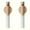 2 PCS Ash Wood, variant on 2Pcs Rechargeable Magnetic Motion Sensor LED Night Light IPX4 USB Wireless Wall Lamp for Bedroom Kitchen Bathroom Anti-Collision