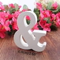 thumbnail image 3 of Letras de Madera YONGSHENG Mr & Mrs para Decoración de Mesa de Boda, 3 of 5