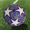 thumbnail image 6 of Soccer Ball Size 5 Machine Stitched Match Ball for Game Practice Competition Blue, 6 of 8