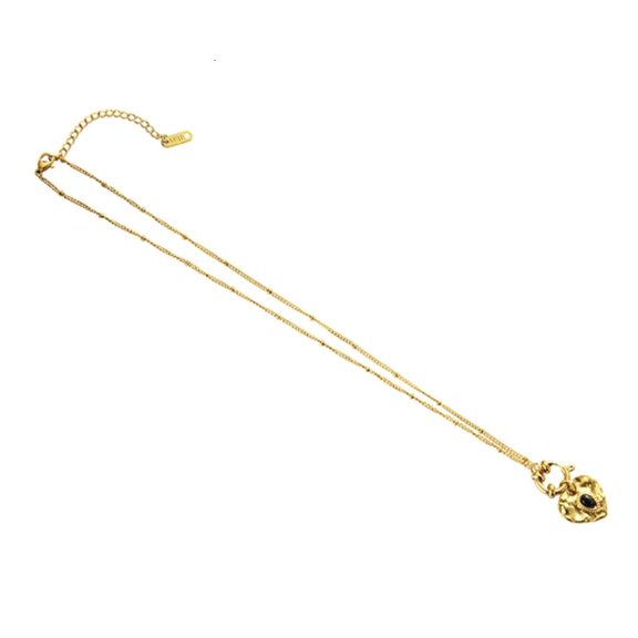 ANXPTIME Heart Pendant Necklace Accessory Neck Adornment for a Touch of Elegances