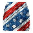 thumbnail image 6 of Njagoc3 Womens High - Waisted American Flag Striped Print Skort - Trendy Patriotic for Summer Outdoor Events, 6 of 6