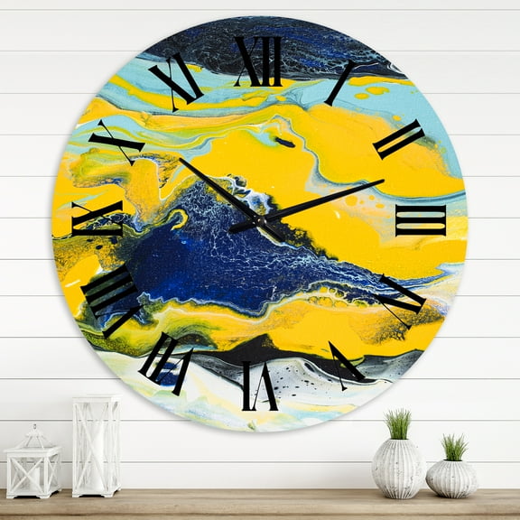 Designart 1 in Quartz Modern/Contemporary Wall Clock