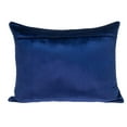 thumbnail image 2 of Navy Blue Lumbar Tufted Throw Pillow, 2 of 3