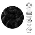 thumbnail image 2 of Kelnaro Soft Flannel Throw Blanket for Couch Sofa Bed, 60x80 Inches, Black, 2 of 6