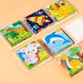 thumbnail image 4 of Wooden 6-Sided Animal Puzzle for Kids 4-6: Portable Educational Toy with Easy Assembly, Cognitive Skill Development, Stylish Design & Durable Construction - CPC & CE Certified Early Learning Block, 4 of 6