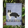 thumbnail image 3 of Carolines Treasures CK3581GF Border Collie Welcome Garden Size Flag, 3 of 3