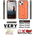 thumbnail image 2 of CaseBorne ArmadilloTek V Case for [iPhone 13] with Built-in Screen Protector & Kickstand Full-Body Multi-Layer Rugged - Orange, 2 of 6