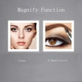 thumbnail image 3 of Wall Mirror, Wall Mounted Makeup Mirror 8-Inch Two-Sided Swivel Wall Mount Mirror with 3X Magnification, 360 Degree Swivel, 3 of 7