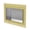 Brushed, variant on Uni-Green 16x28 Inch Stainless Steel Shower Niche in Matte Black, Fingerprint Resistant Recessed Organizer for Multi-Room Use
