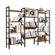 thumbnail image 2 of Zocalo Librero Organizador Grande Estantes Metal Muebles De Madera, 2 of 8