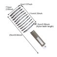 thumbnail image 3 of Bristles Detangle Comb Dry Curly Massage Arc Shape Styling Tool Flex Hair Brush, 3 of 4