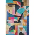 thumbnail image 2 of Addison Rugs Mayfield Premium Machine Washable Transitional Abstract Blue Rectangle Rug, 9' x 12', 2 of 7