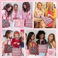 thumbnail image 5 of 12 Sets/48 Pcs Large  Bags for Mother's Day Include 12 Inch Non Woven Happy Mother's Day Goodie Bags with Handles Heart Love Greeting Cards Envelopes Stickers for Mom from Daughter Son, 5 of 6