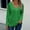 Green, variant on Women's Tops Dressy Casual V Neck Long Sleeve Buttons Hollow Out Lace Embroidered Blouses Shirts Long Sleeved Shirts for Women Woman Tee Dark Tee Shirt Tech Apparel Extra Long Sleeve Womens