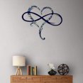 thumbnail image 1 of Letrero De Pared Decoración Metal Infinity Heart Art Love Wall Sign Decor para sala de estar (colorido), 1 of 4