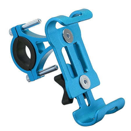 Aluminum Bicycle MTB Bike Motorcycle Handlebar Phone Holder Mount for iPhone Xs/XS MAX/XR/X/8/8 Plus, for Samsung Galaxy Note 8 S10/S9/S8/S8 Plus/S7 Edge, for