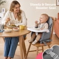thumbnail image 5 of HARPPA 8-in-1 Baby High Chair, Convertible Feeding Chair for Babies and Toddlers, Gray, 5 of 10