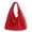 Red, variant on Large Nylon Hobo Bag Women Crescent Shoulder Bag Vintage Tote Bag Casual Shopper Handbag for Women