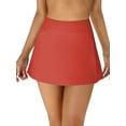 thumbnail image 3 of Jupe de Bain pour Femmes avec Culotte Intégrée Bas de Bikini Robe de Plage Courte, 3 of 6