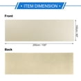 thumbnail image 4 of Ofertas únicas 360G Tela de ante para revestimiento 20" L x 60" W para reparación de techo interior de automóvil Beige 100" L × 60" W, 4 of 7
