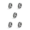 thumbnail image 2 of Sonducket Anillo giratorio Anillos de banda de moda giratorios Joyería de mano ancha Encanto Hombres Pareja Accesorios hechos a mano Adornos Type2 NO2, 2 of 6