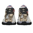 thumbnail image 5 of Land Of The Free Because Of The Brave Veteran Boots Independence Day Patriotic Shoes Sneakers Black Size 7.5, 5 of 7