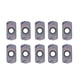 thumbnail image 1 of Insertos de fresado, 10 piezas de insertos de fresado Herramientas de torneado de estaño Insertos de torneado indexables Estándares líderes en la industria, 1 of 8
