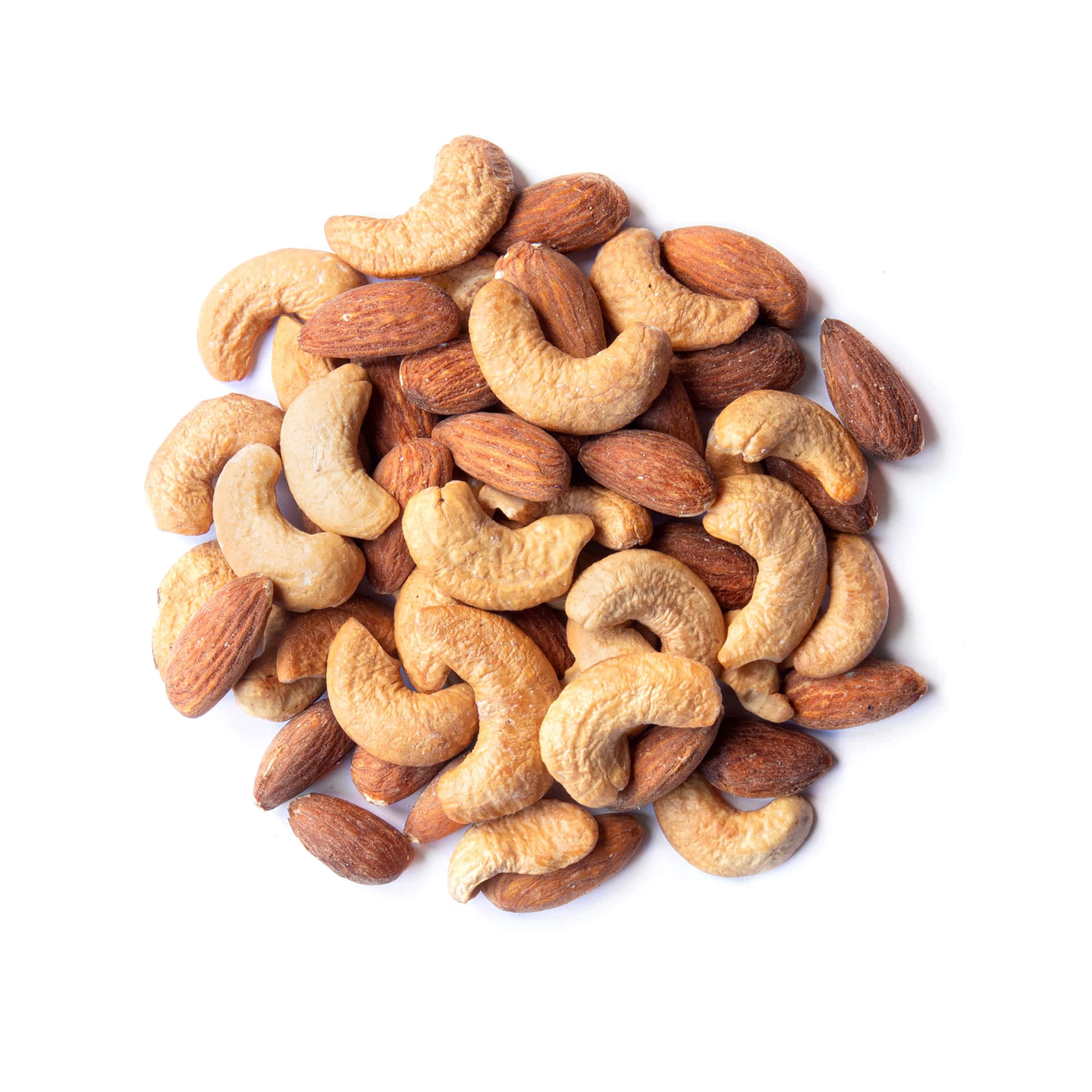 Organic Almonds and Cashews Roasted and Salted Mix, 1 Pound — Non-GMO, Vegan — by Food to Live