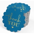 thumbnail image 4 of Inkdotpot Gold Foil Paper Hang Tags Thank You Bridal Shower Favor Tags 100 Pieces, 4 of 6