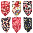 thumbnail image 4 of Methold Pet Bandana Pet Bufanda para perros o gatos Estilo japonés Sakura ajustable para animales de diferentes tamaños Suministros para perros Numero 3 Methold PT001701-03, 4 of 5