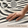 thumbnail image 6 of ODIKA Monochrome Animal Print Scattered Fragment Design Contemporary for Bedroom, Bedside, Nursery, Pet Friendly & Kids Safe, 6 of 7