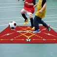 thumbnail image 4 of YSTIANN Diatomite Soccer Training Mat - 24x35 Inch Non-Slip Football Practice Pad, Indoor Quiet Footwork Exercise Mat for Home Use, Dirt Resistant Skills Development Mat WJ94-5170, 4 of 7