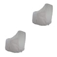thumbnail image 4 of Greeniant Funda de poliéster para asiento de barco, portátil, plegable, reutilizable, lavable, cuerda elástica desmontable, barcos de pesca, funda Blanco 2piezas Greeniant CBP347309, 4 of 5