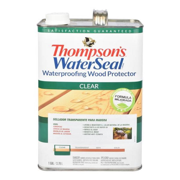 protector de 3.78 l para madera transparente