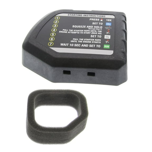 Air Filter & Cover for Ryobi 308649003 5687301 RY251PH RY252CS RY253SS RY254BC