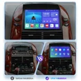 thumbnail image 5 of Unidad principal 8G + 128G para Toyota Sienna 2 XL20 2003-2010 Reproductor de video multimedia de radio para automóvil Navegación Estéreo GPS Android Auto Carplay, 5 of 5