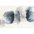 thumbnail image 3 of PI Studio 24x17 Black Modern Framed Museum Art Print Titled - Crackled Blue Rocks, 3 of 5