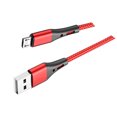 thumbnail image 2 of Sidaley Cable de carga de 1/2 metro, Cable Micro USB, cargador rápido, Cable de datos, Cable trenzado de nailon para teléfono móvil, Teléfono y Comunicación Rojo 1M, 2 of 6