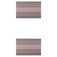 thumbnail image 1 of kurtrusly Napperons Tasse Bol Titulaire Forme Carrée Style Simple Accessoires Ménagers Non-Glisser Commodité Vaisselle Pad Café 2Set, 1 of 6
