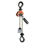 CM Columbus McKinnon Series 602 Mini Rachet Lever Hoist, 1,100 lb Capacity, 5 ft Lifting Height